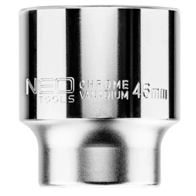 Imagen de NEO TOOLS 08 314 Piezas insertables de llave cubo 3/4 3124 46 mm Acero cromo vanadio hexagonal