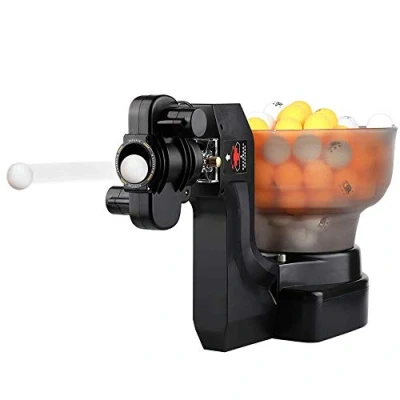 Imagen de YUEWO Máquina Automática De Pelota Ping Pong Tenis Mesa Robot 36 Diferentes Bolas giratorias con 100 Unidades Pelotas Ideal para Principiantes Y Jugadores Nivel Avanzado