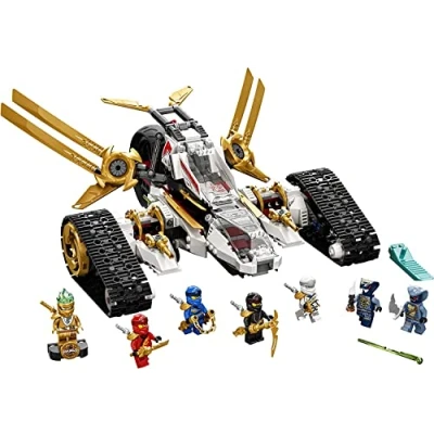 Imagen de LEGO NINJAGO Legacy Ultra Sonic Raider 71739 Building Kit with a Motorcycle, Plane and Collectible Minifigures; New 2021 (725 Pieces)