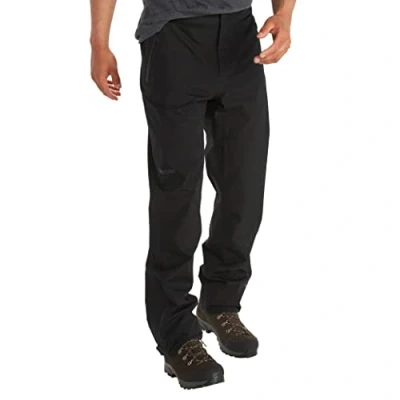 Imagen de Marmot Hombre Minimalist Pant, pantalón Impermeable Gore Tex para Lluvia, Resistente al Viento Senderismo, Prenda Transpirable la Lluvia Hacer excursiones, Black, XXL