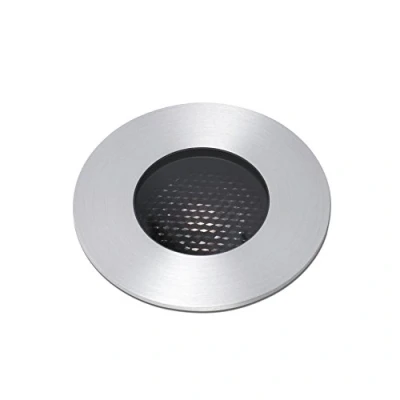 Imagen de FARO BARCELONA Foco empotrable LED Grund, color níquel, Ø 3,5 cm, aluminio/acero
