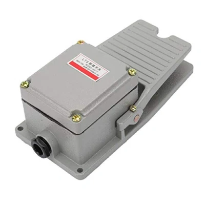 Imagen de interruptor de pie LT3, encendido y apagado operado con el pie, control pedal 15A / 250V para carpintería, máquina coser