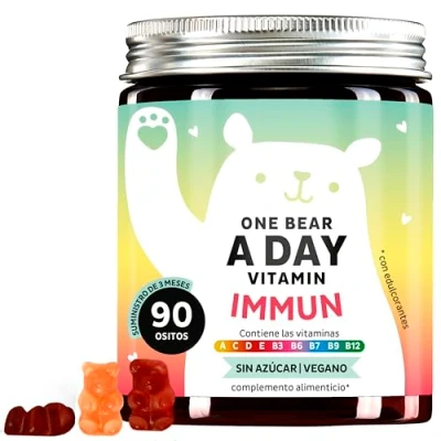 Imagen de Bears with benefits, One Bear a Day Immun Boost, 90 ositos