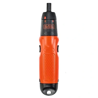 Imagen de BLACK+DECKER A7073 Atornillador de 6V con 19 Puntas incluye 4 pilas AA