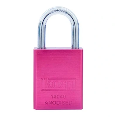Imagen de Kasp K14040SILD Candado de aluminio, 38 mm, gris plateado
