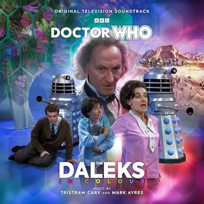 Imagen de Doctor Who : The Daleks In Colour (mark Ayres &amp; Tristam Cary) 2 Vinilos Rosa/morado