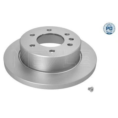 Imagen de MEYLE 015 523 0049/PD Disco de freno Eje trasero 298 18 6 130 macizo revestido láminas zinc MERCEDES BENZ: Sprinter 3.5 t Furgón