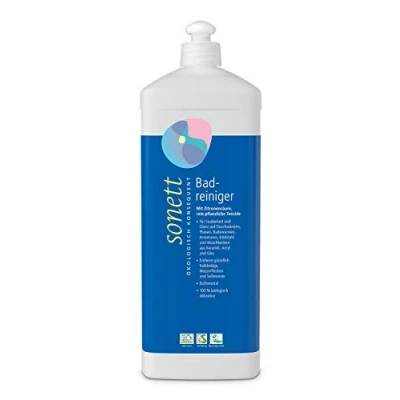 Imagen de Limpiador de baño: para limpieza y brillo en mamparas ducha, azulejos, bañeras, grifos, acero inoxidable lavabos.