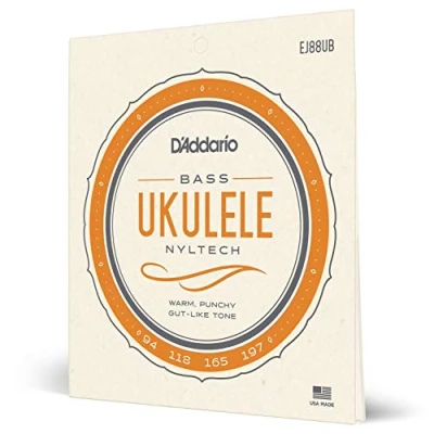 Imagen de D&#039;Addario EJ88UB Bass Nyltech Ukulele cuerdas