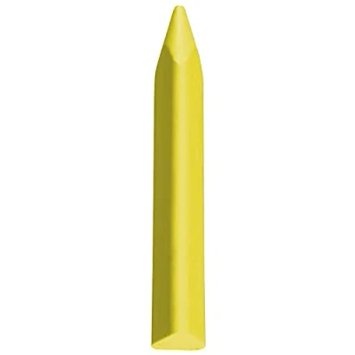Imagen de Jovi ceras triangulares Triwax, caja 12 color amarillo (97301)