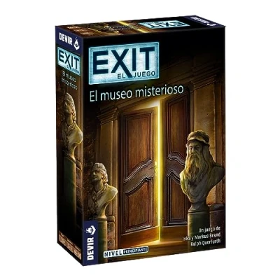 Imagen de Devir Exit: El Museo Misterioso, Español, Juego de Mesa con Amigos, Escape Room para Adulto (BGEXIT10)