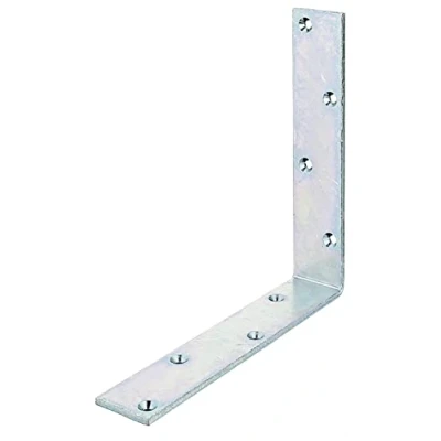 Imagen de Alberts 333607 Escuadra para viga, Lados iguales, Galvanizado, pasivado con capa gruesa, 200 x 40 mm
