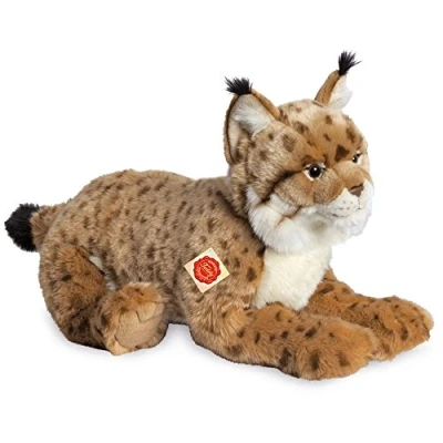 Imagen de Teddy Hermann 90467 Lince acostado 45 cm, Peluche