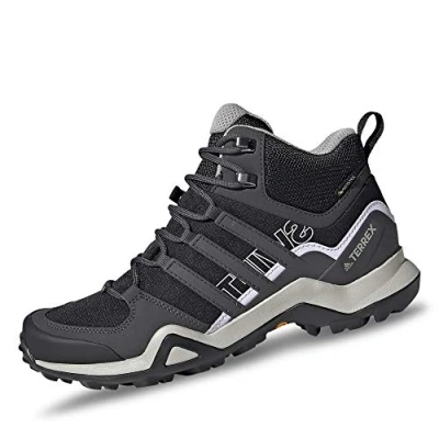 Imagen de adidas Performance Terrex Swift R2 MID Goretex Zapatillas de senderismo, Mujer, Talla: 37 1/3, Black Zapatos