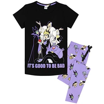 Imagen de Disney Villains Pajamas Pijamas Pantalones Y TAMAÑAS PJS Set XL