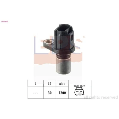 Imagen de FACET 9.0500 Sensor de Cigueñal Made in Italy OE Equivalent TOYOTA: Land Cruiser Prado 120, RAV4 II SUV, III LEXUS: IS I Berlina
