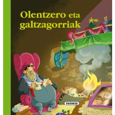 Imagen de Olentzero eta galtzagorriak (Euskal ipuinak)