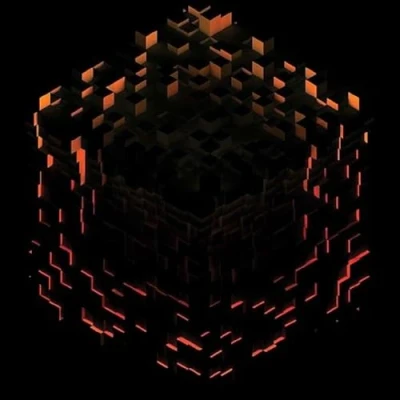 Imagen de Minecraft Volume Beta Vinyle Splatter Rouge, Orange &amp; Jaune [Vinilo]