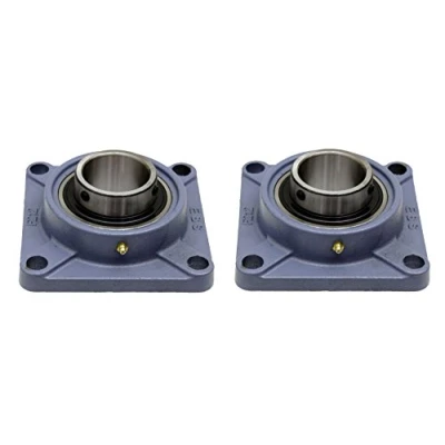Imagen de DOJA Industrial Rodamientos con Soporte UCF 204 Cojinetes de Bolas para Eje 20mm Pack 2 unidades Principales usos: Fresadoras, Impresora 3D, Bricolaje.