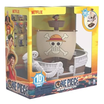 Imagen de ONE Piece Juego de microfiguras Going Merry Boat