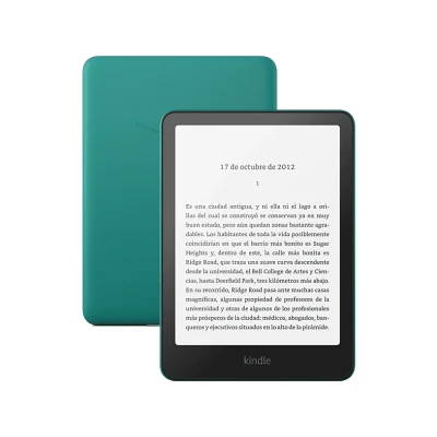 Imagen de eBook Amazon Kindle Paperwhite, 7&quot;, 16 GB, 300 ppi, Con publicidad, Sin reflejos, Autonomía de semanas, Verde Jade