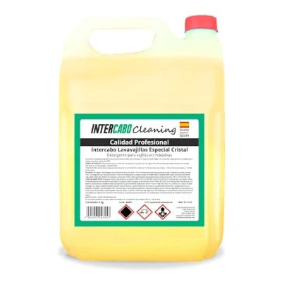Imagen de Intercabo Garrafa de 6Kg Detergente Lavavajillas para maquinas liquido especial Cristal