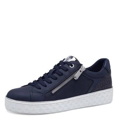 Imagen de MARCO TOZZI Damen Sneaker 2 23709 41, Zapatillas Mujer, Azul Marino, 37 EU