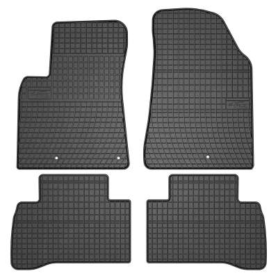 Imagen de FROGUM 547440 Juego de alfombrillas suelo Caucho delante y detrás 4 negro Adaptado