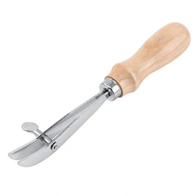 Imagen de Creaser ajustable de cuero, borde cuero exterior Craft Tools Herramientas trabajo hechas a mano DIY