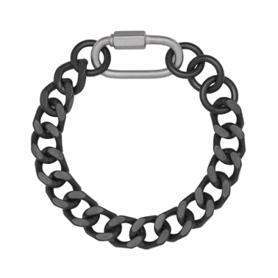 Imagen de DAVIDOFF HOME RUN Bracelet Brazalete para hombre con cadena de eslabones hexagonales 19 mm pulsera acero inoxidable antialérgico 3 cierres intercambiables