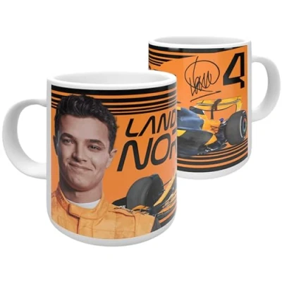 Imagen de PARTISAN Lando Norris F1 Taza de cerámica, 325 ml
