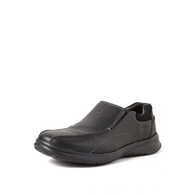 Imagen de Clarks Cotrell Step, Mocasines Hombre, Negro (Black Oily Lea), 42.5 EU