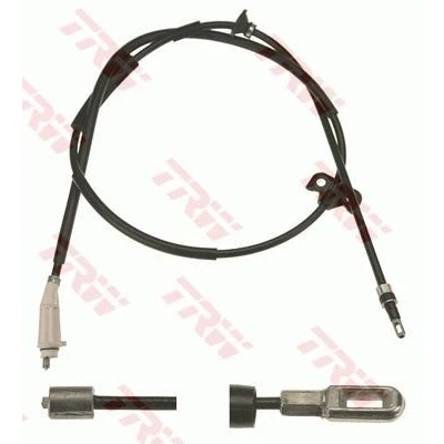 Imagen de TRW GCH541 Cable de Freno Mano 1993, 1912 Discos VOLVO: XC70 I Cross Country