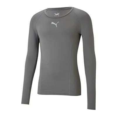 Imagen de Puma LIGA Camiseta de manga larga, Hombre, Talla: Small, Smoked pearl
