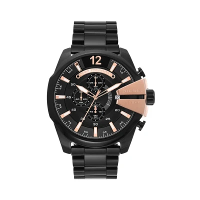 Imagen de Diesel MEGA Chief Cronógrafo, Hombre, Talla: One Size, Black