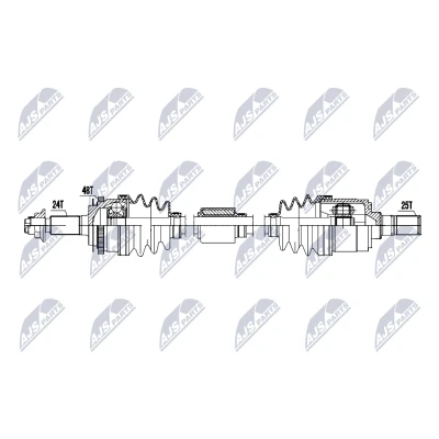 Imagen de Semi eje NTY NPW KA 402