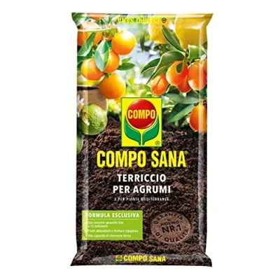 Imagen de Compo Sana Sustrato de calidad específico para el Cultivo cítricos, Saco 50 litros