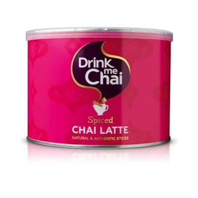 Imagen de Drink Me Chai Spiced Latte 1kg (Paquete de 1) Solo se Agrega Agua Té en Polvo (50 porciones)