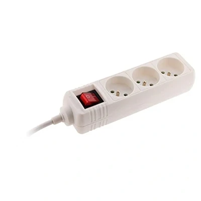Imagen de Inotech Enexo Bloques de Plástico, Gimp ho5 v VF 3 in . Bloque del Cuchillo 1 Metro con Tomas, 16a Inter, Blanco