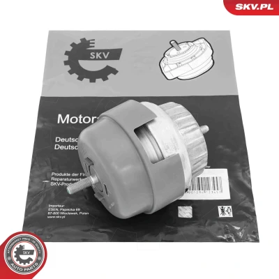Imagen de ESEN SKV 75SKV133 Soporte de motor izquierda hidráulico Caucho 130mm 161mm AUDI: A6 C6 Sedán, Allroad, Avant