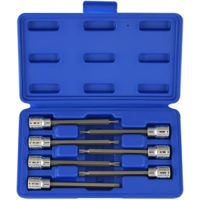 Imagen de Neiko 10080 una unidad de 3/8 pulgadas extra largo Torx Star Vaso Set, 7 piezas (T10 T40