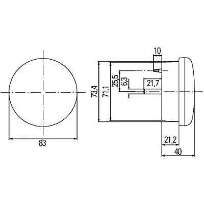 Imagen de Intermitente HELLA 2BA 959 011 307