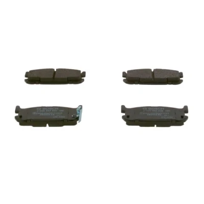 Imagen de BOSCH 0 986 494 226 Juego de pastillas freno Low Metallic con sensor desgaste incorporado Chapa antichirridos MAZDA: MX 5 2