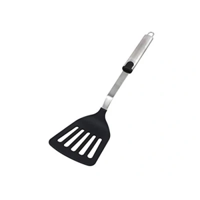 Imagen de Fackelmann Paleta Carolina acero inox, polipropileno, nylon, color negro e inox. 1 ud.