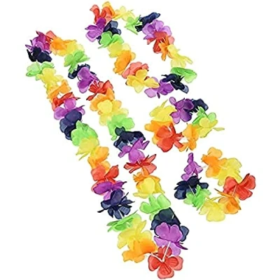 Imagen de Unique Party Conjunto de Guirnaldas Hawaianas Paquete 4 (19160) , color/modelo surtido
