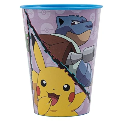 Imagen de Stor Vaso Infantil de plástico Reutilizable 260 ml Pokemon