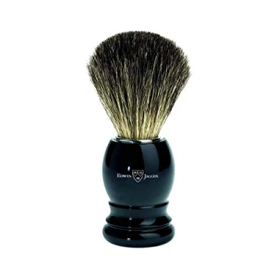 Imagen de Brocha de Afeitar Tejón Pure Badger Edwin Jagger Negra