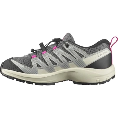 Imagen de SALOMON Xa Pro V8, Calzado de trail running Unisex niños, Quiet Shade Pearl Blue Pink Glo, 32 EU