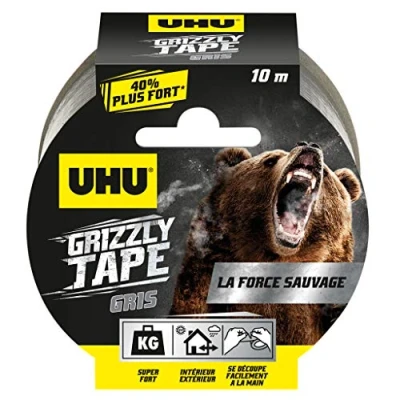 Imagen de UHU Grizzly Tape Cinta adhesiva (10 m, resistente al agua)