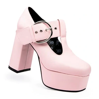 Imagen de LAMODA Dream Lover, Zapato Corto Mujer, Pink PU, 36 EU